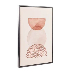 CASA Abstract Decoracion De Pared Negro, Blanco, Marron