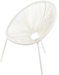 CASA Acapulco Silla Lounge Blanco Online