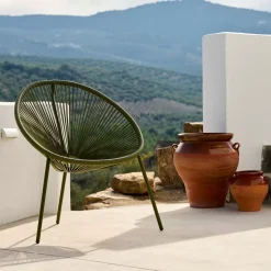CASA Acapulco Silla Lounge Verde Outlet