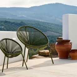 CASA Acapulco Silla Lounge Verde Outlet
