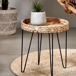 CASA Akela Mesa Auxiliar Negro, Natural Sale