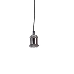CASA Alu Lampara Colgante Negro, Metal Best