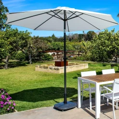CASA Alu Parasol Sin Pie Blanco Outlet