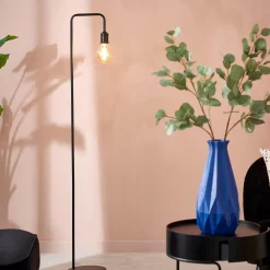 CASA Arche Lampara De Pie Negro Outlet