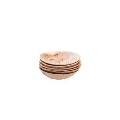 CASA Areca Leaf Cuencos Juego De 6 Natural Hot