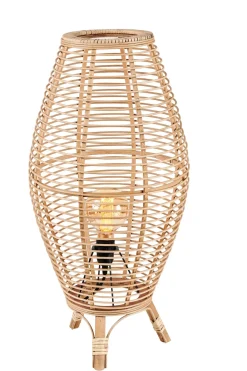 CASA Arzu Lampara De Pie E27 Natural Hot