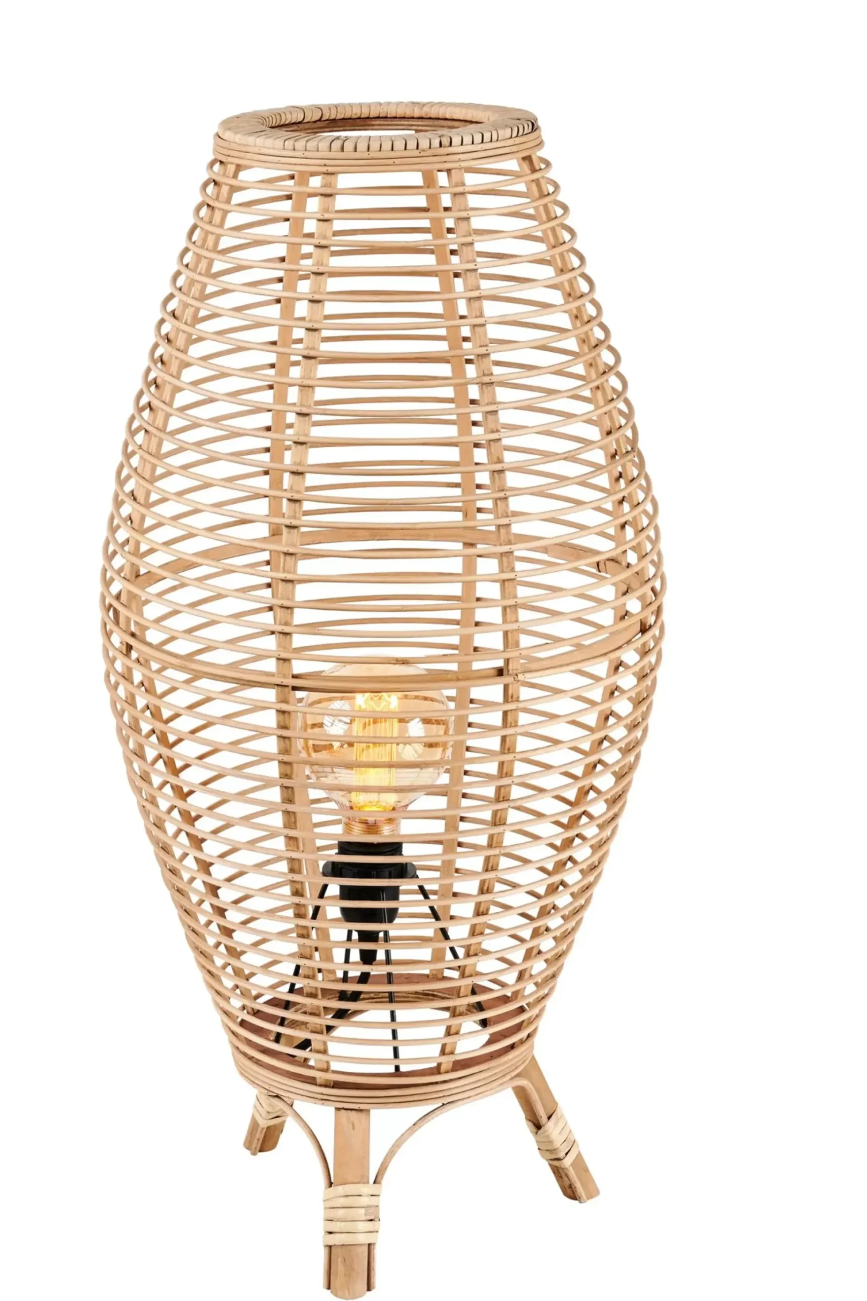 CASA Arzu Lampara De Pie E27 Natural Hot