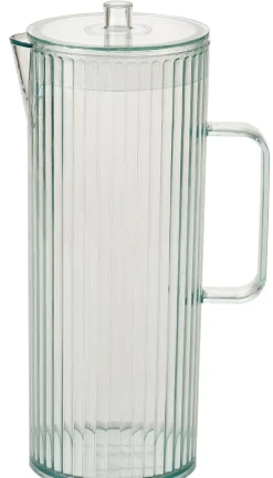 CASA Aura Green Jarra Con Tapa Verde Online