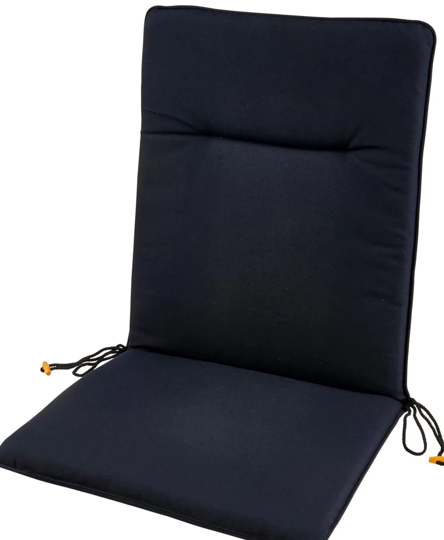 CASA Azur Cojines De Jardín Para Silla Pleg Negro New