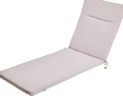 CASA Azur Cojines De Jardín Para Tumbona Gris Claro Clearance