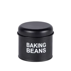 CASA Bakery Judias De Ceramica Ceramica Negro, Blanco New
