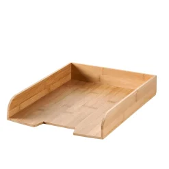 CASA Bamboo Caja Para Cartas Natural