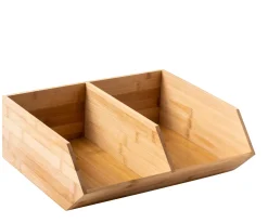 CASA Bamboo Organizador Apilable Natural Outlet