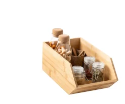 CASA Bamboo Organizador Apilable Natural