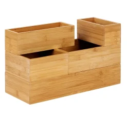 CASA Bamboo Organizador Para Cajon Natural Hot