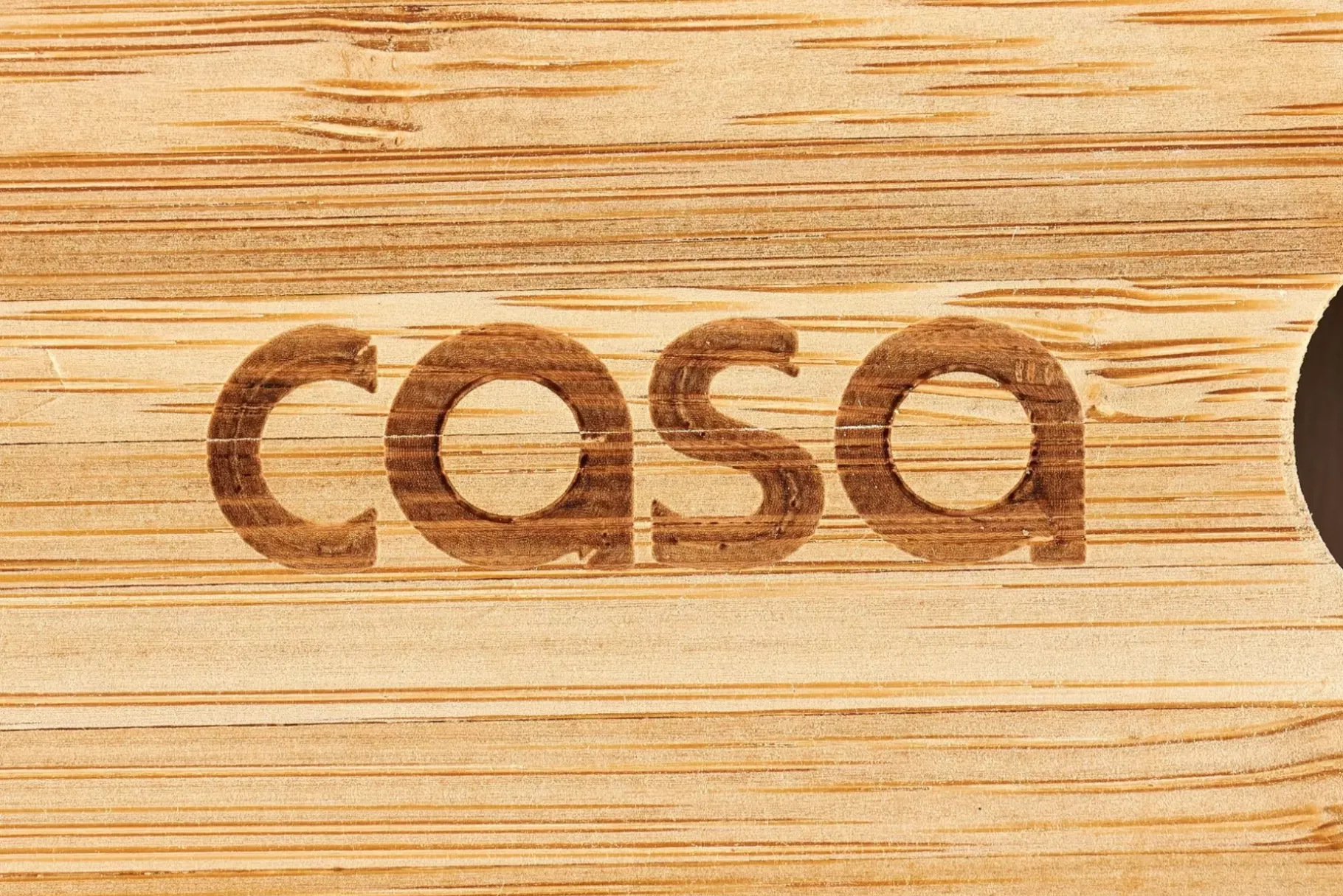 CASA Bamboo Tabla Para Cortar Natural Hot