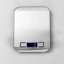 CASA Basic Balanza Cocina Digital Metal, Plateado Clearance