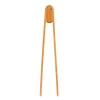 CASA Basic Bamboo Tenazas Para Barbacoa Natural Discount