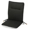 CASA Baya Cojines De Jardín Para Silla Plegable Negro New