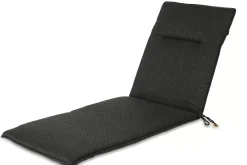 CASA Baya Cojines De Jardín Para Tumbona Negro Clearance