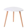 CASA Belliot Mesa Auxiliar Blanco, Natural Clearance