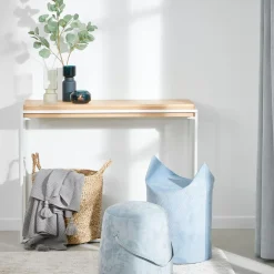 CASA Blok Consola Blanco, Natural Online