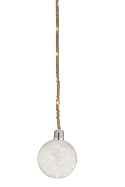 CASA Bloxem Bola Decorativa Con 20 Leds Transparente Hot