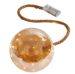 CASA Bloxem Bola Decorativa Con 21 Leds Dorado Best