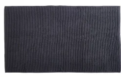CASA B-Lux Alfombra De Bano Gris Oscuro