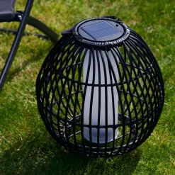 CASA Bo Lampara Solar Negro Online