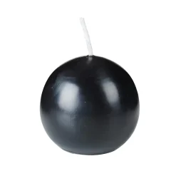 CASA Bola Vela Esferica Negro New