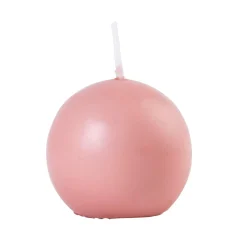 CASA Bola Vela Esferica Rosa New