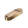 CASA Brass Cubo Basura Mesa Bronceado New