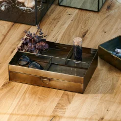 CASA Brass Organizador De Escritorios Bronceado Discount