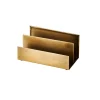 CASA Brass Soporte Para Cartas 2 Compart. Bronceado Best