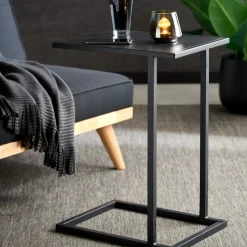 CASA Britta Mesa Auxiliar Negro Outlet