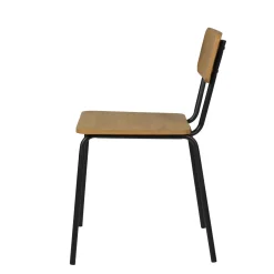 CASA Brody Silla De Comedor Natural Discount