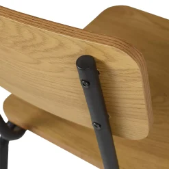 CASA Brody Silla De Comedor Natural Discount