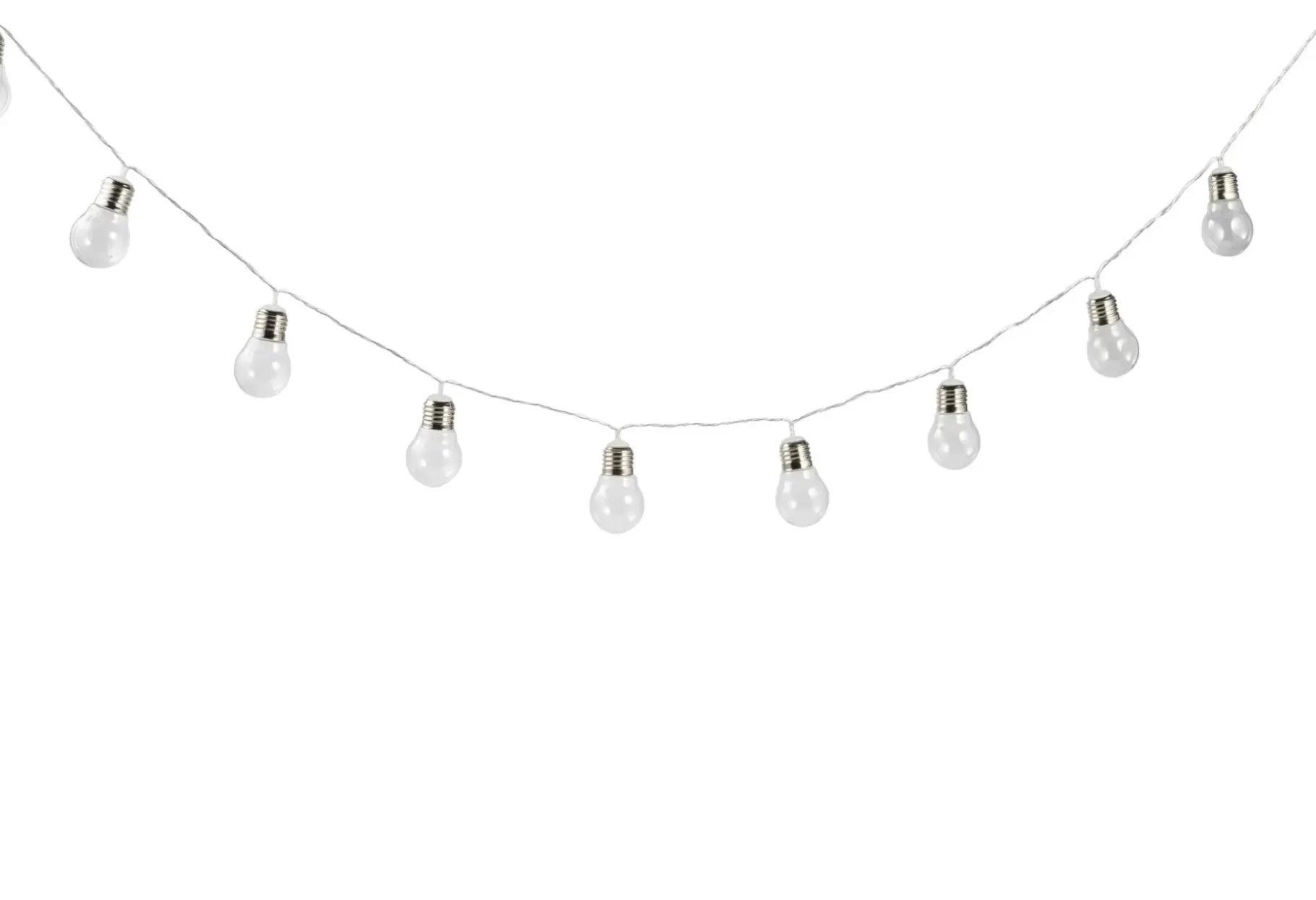 CASA Bulb Guirnalda Solar 10 Leds Transparente Hot