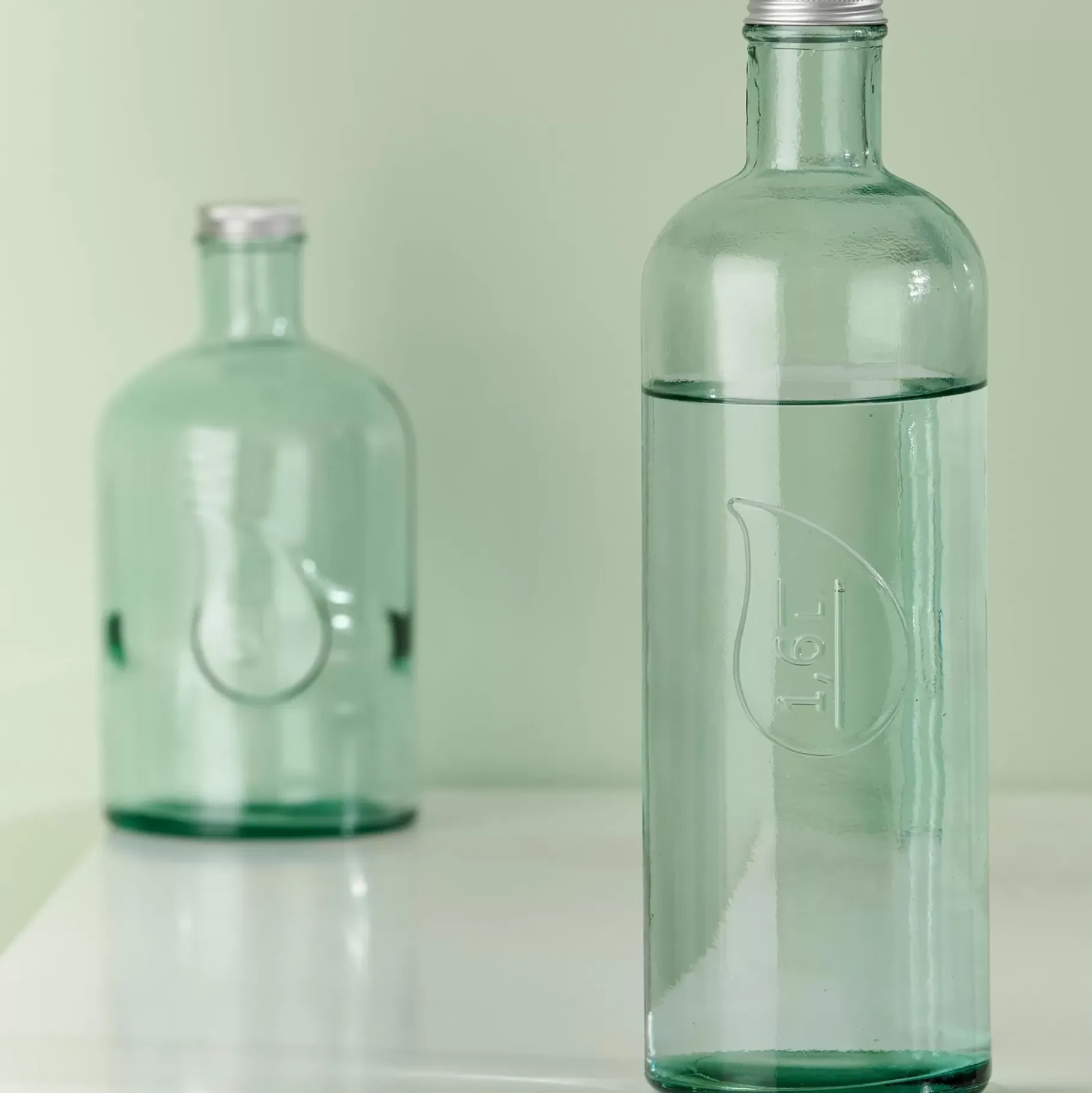 CASA Capacity Botella Transparente