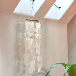 CASA Capiz Movil De Conchas Blanco Outlet