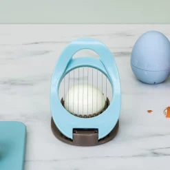 CASA Kitchen Cortador De Huevos Gris, Azul New