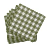 CASA Check Green Paquete De 20 Servilletas Verde Outlet