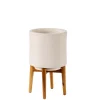 CASA Chiaro Macetero Blanco Outlet