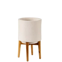 CASA Chiaro Macetero Blanco Outlet