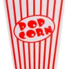 CASA Cinema Vaso De Palomitas Juego De 8 Blanco, Rojo Clearance