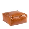 CASA Cognac Puf Marron Sale