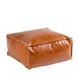 CASA Cognac Puf Marron Sale