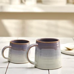 CASA Cora Taza Verde, Morado Best