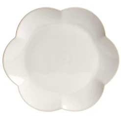 CASA Dahlia Flower Plato Blanco New